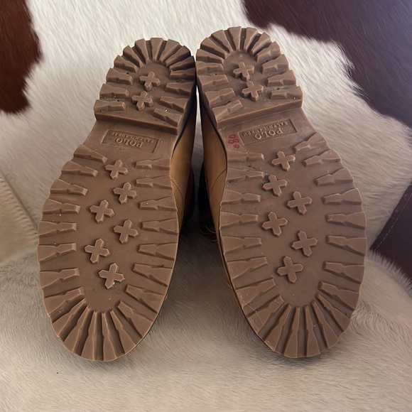 Ralph Lauren Polo Whitwood duck suede hiking boots size 8.5 D, style Whitwood - Picture 10 of 15